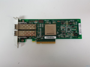 Dell/Qlogic 8GB Dual Port FC HBA PCIe W/ 2x GBIC QLE2562-E