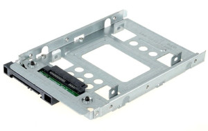 HP 654540-001 2.5 SSD to 3.5 SATA Adapter Tray SAS HDD Bracket Bay