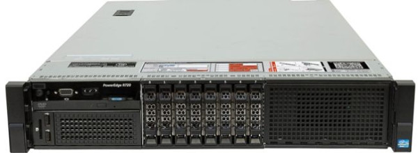 Dell P-Edge R720 SFF 8xBays 2x 6-E5-2660 2.2GHz/16GB RAM/H710/1x750W