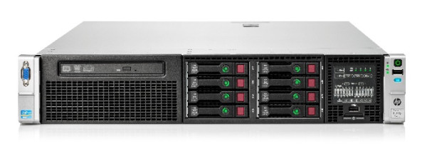 HP  DL380p G8 SFF 8xBays/2x I-Xeon E5-2690/32GB RAM/P420i/1x750W