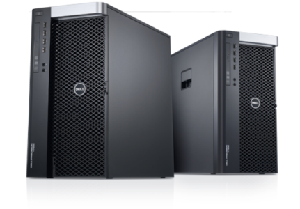 Dell T7610 2x I-Xeon E5-2609 2.5GHz/16GB RAM/NO HDD/DVD-ROM