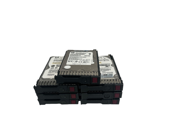 Set of 7xHP 300GB 15K 6G-SAS SFF 2.5INCH ENTERPRISE+TRAY FOR GEN9 SERVERS(627195-001)