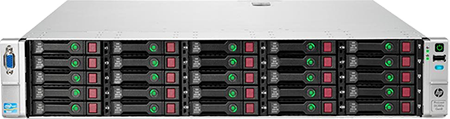 Server HP Proliant DL380p G8 SFF 25xBay/2x I-Xeon E5-2680v2 2.8GHz/P420ii/2x750W