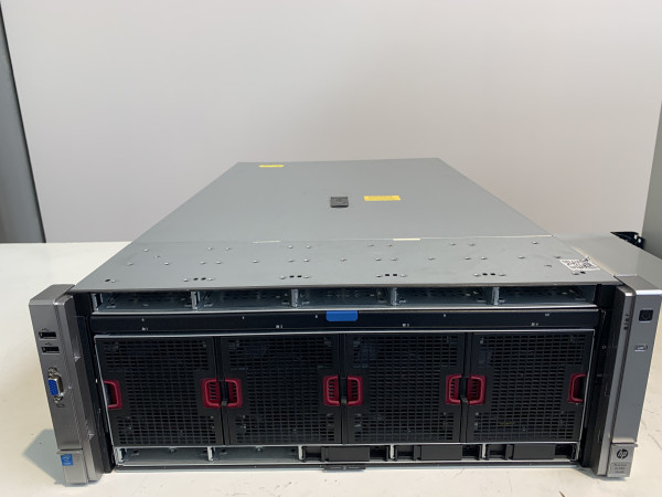 Srver HP Proliant DL580 G8 10SFF 4x E7-4820 V2 2.0GHz/No Ram/P830i/4x1200W 