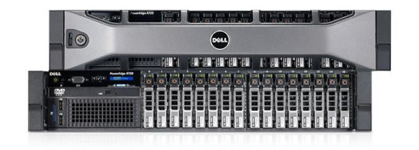 Dell P-Edge R720 SFF 16xBays/2x 8-Core E5-2680 2.7GHz/16GB RAM/H310m/2x750W