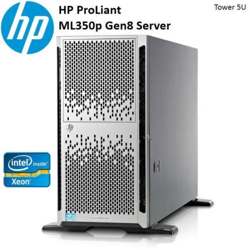 HP Proliant ML350p G8 8xBays/2x I-Xeon E5-2660 2.2GHz/16GB RAM/P420i/2x460W