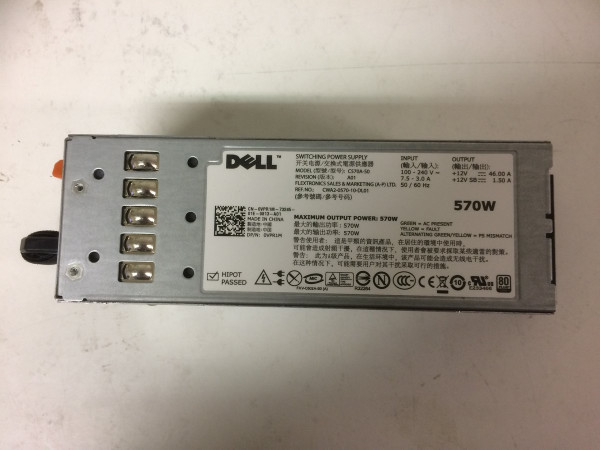 PSU Dell Power Supply 570W /Model:C570A-S0